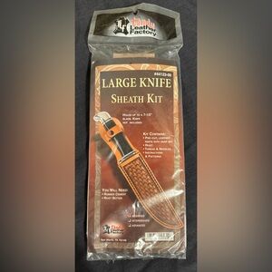 New Tandy Leather Factory Large Knife Sheath Kit